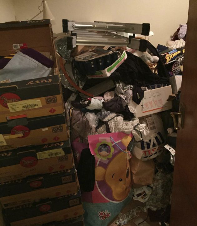 Hoarded Edinburgh property in need of specialist clearance