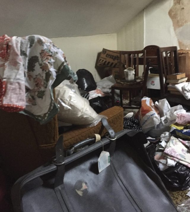 Hoarded Morpeth property in need of specialist clearance